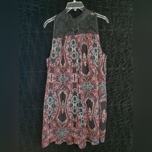 Unique and interesting BCB Generation vintage floral sleeveless